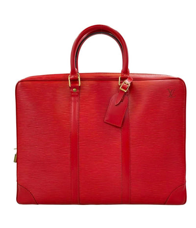 LOUIS VUITTON ブリーフケース ビジネスバッグ ポルトドキュマン ヴォワヤージュ エピ M54477 レディース メンズ ルイ・ヴィトン