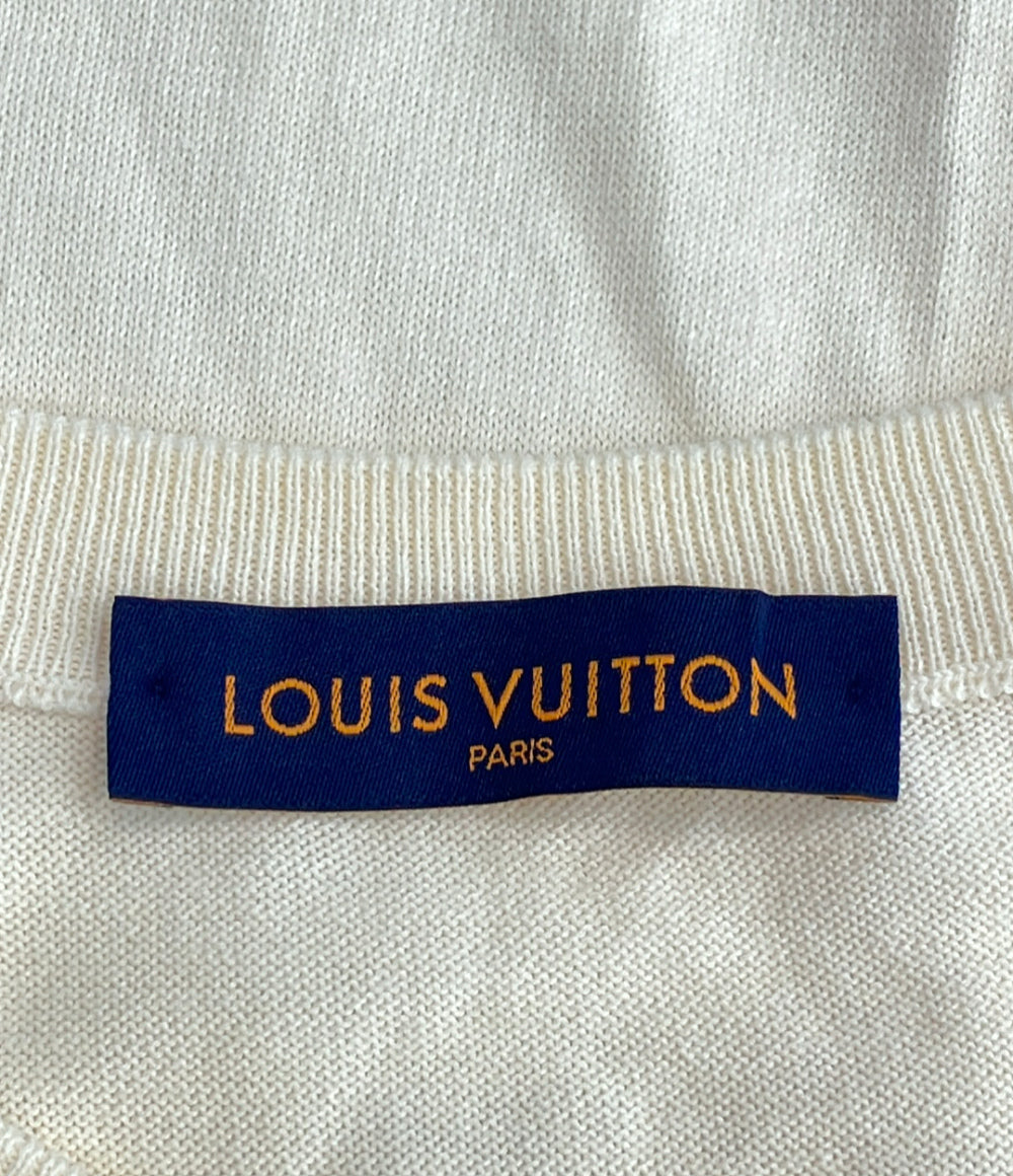 LOUIS VUITTON NIGO インタルシアジャカードダックニットTシャツ RM221M F96 HMN04W メンズ SIZE XL ルイ・ヴィトン