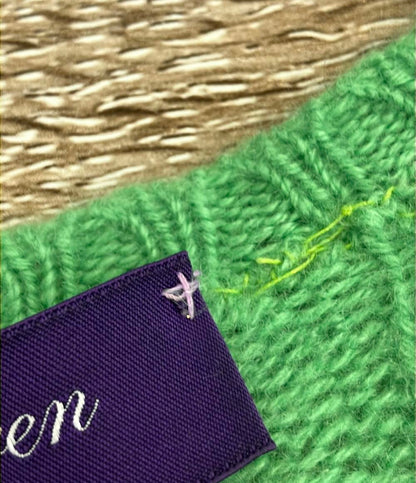 RALPH LAUREN PURPLE LABEL 長袖ニット カシミア100% ケーブル レディース SIZE S ラルフローレンパープルレーベル