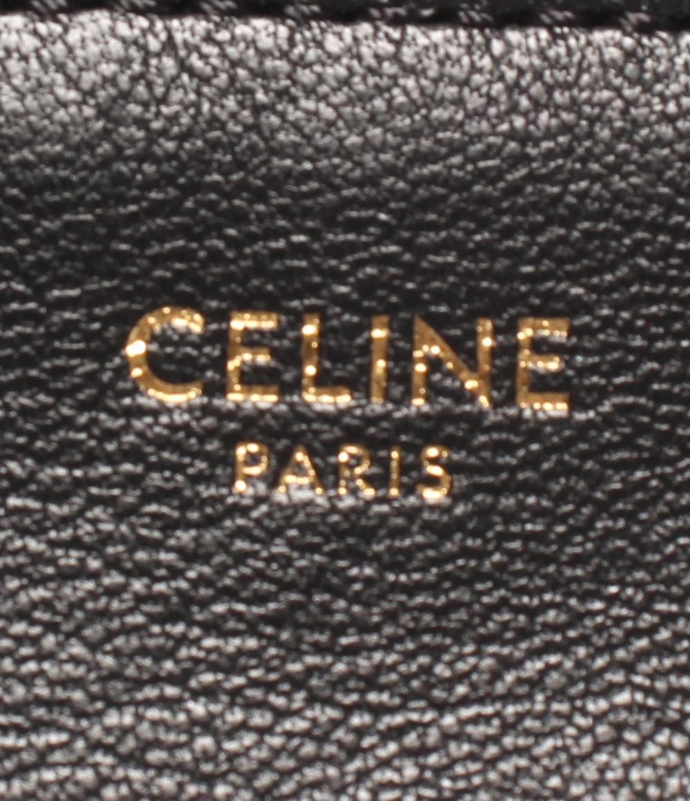 CELINE ショルダーバッグ 斜め掛け ゴールド金具 トリオ レディース セリーヌ