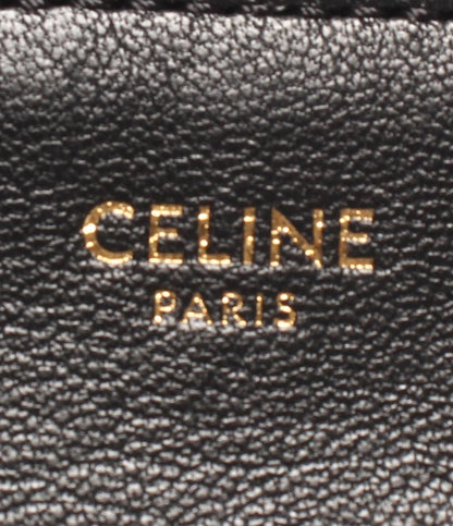 CELINE ショルダーバッグ 斜め掛け ゴールド金具 トリオ レディース セリーヌ
