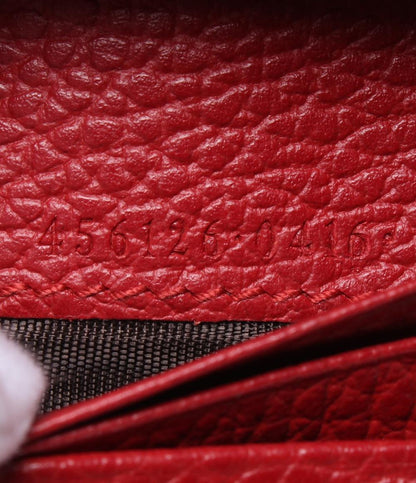 美品 グッチ 二つ折り財布 GGマーモントコンパクトウォレット 456126 レディース GUCCI