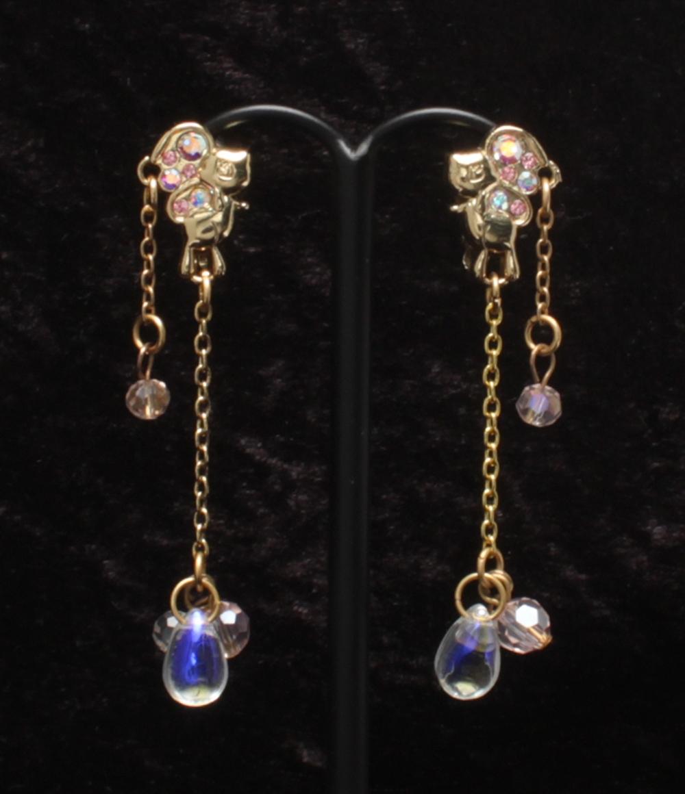 美品 イヤリング ポケモンセンターオリジナル TeraCute ミュウ レディース