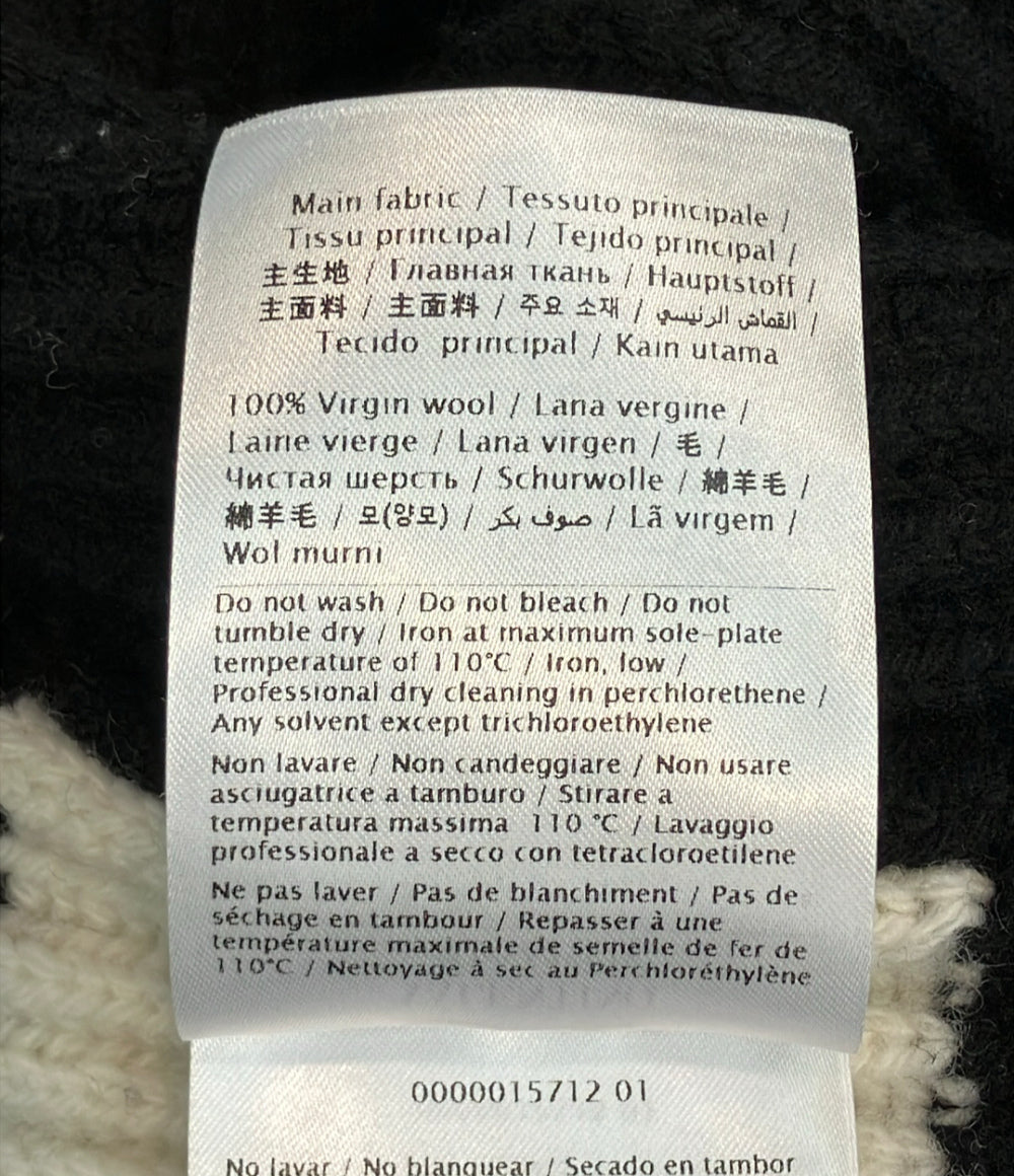 VALENTINO ロゴ ウール ポンチョ レディース SIZE S ヴァレンティノ
