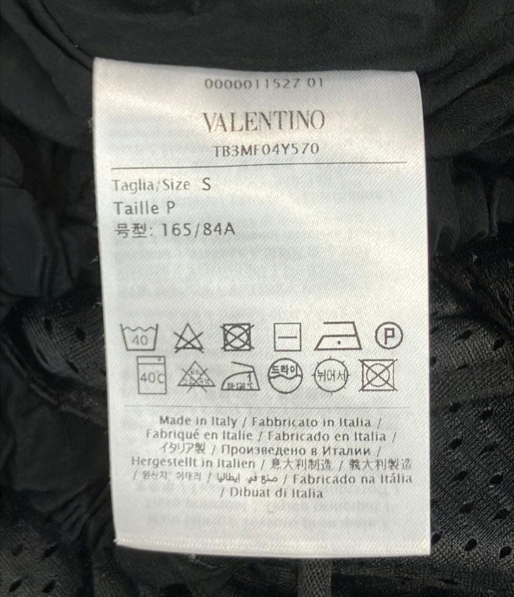VALENTINO スター クロップド ジップアップ ジャケット レディース SIZE S ヴァレンティノ