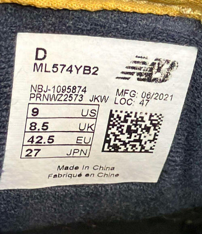 NEW BALANCE ローカットスニーカー 東京限定 574 Tokyo Limited Edition ML574YB2 メンズ SIZE 27.0 (L) ニューバランス