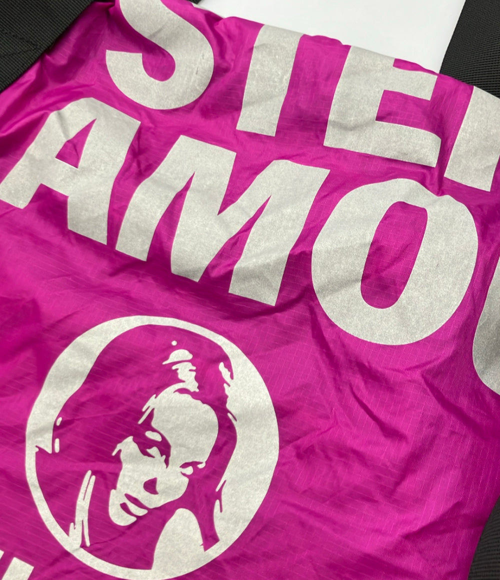 HYSTERIC GLAMOUR ショルダーバッグ 肩掛け  ミニボストン CHILL OUT ロゴ レディース ヒステリックグラマー