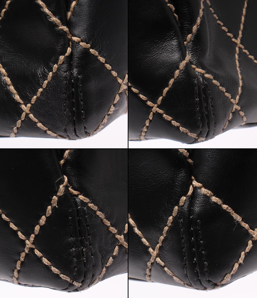 CHANEL ハンドバッグ 6番台 ワイルドステッチ レディース シャネル