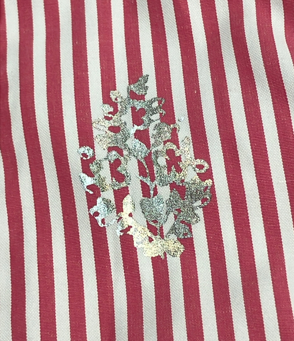 美品 NE QUITTEZ PAS ノースリーブロングワンピース ストライプ レディース SIZE S ヌキテパ
