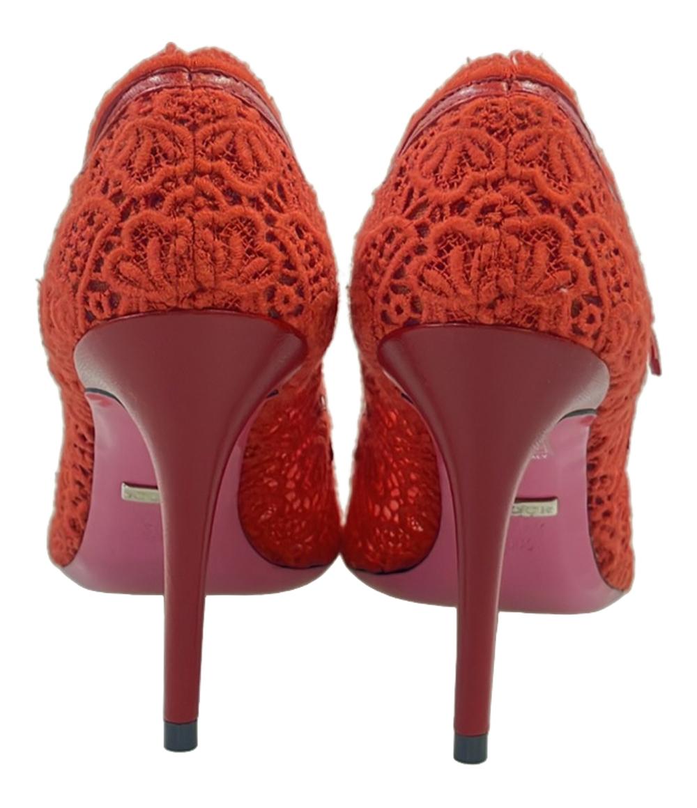 GUCCI レースパンプス レディース SIZE 36 1/2 23.5(cm) グッチ