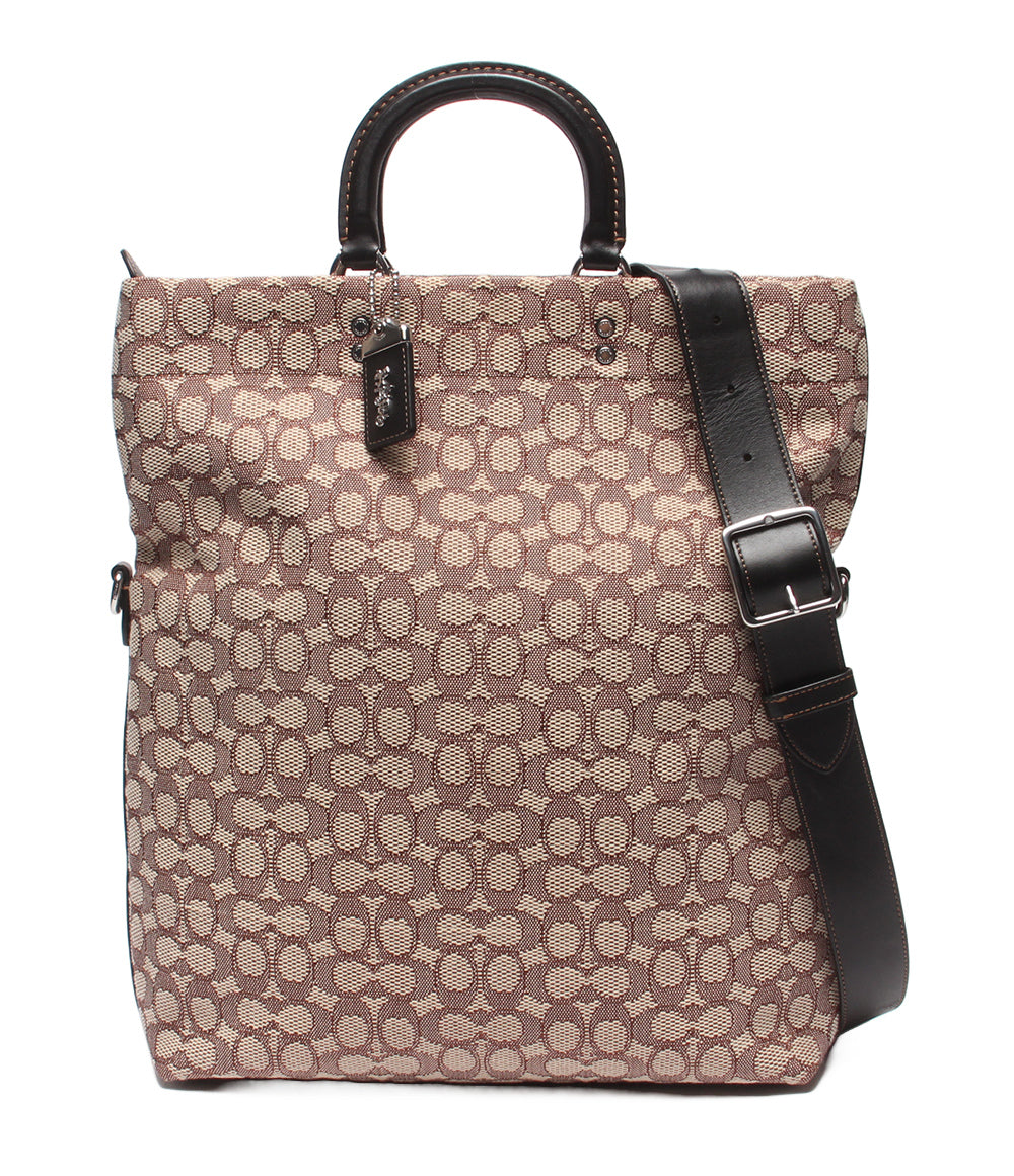 COACH 2WAYトートバッグ ショルダーバッグ 斜め掛け シグネチャー レディース メンズ コーチ