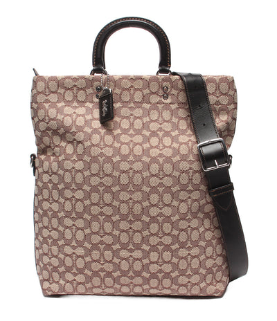 COACH 2WAYトートバッグ ショルダーバッグ 斜め掛け シグネチャー レディース メンズ コーチ