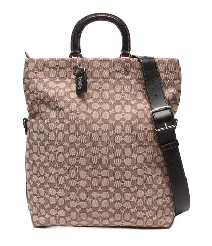 COACH 2WAYトートバッグ ショルダーバッグ 斜め掛け シグネチャー レディース メンズ コーチ
