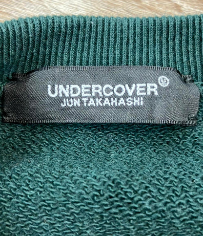 UNDERCOVER スウェットシャツ ダークグリーン プルオーバー グラフィックプリント UC1D1895-2 レディース SIZE 1 (S) アンダーカバー