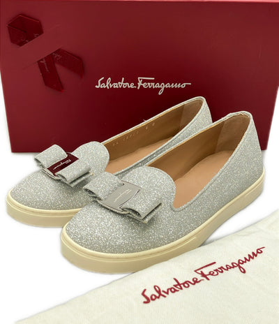 Salvatore Ferragamo スリッポン ヴァラ SL 18914 レディース SIZE 6 サルヴァトーレフェラガモ