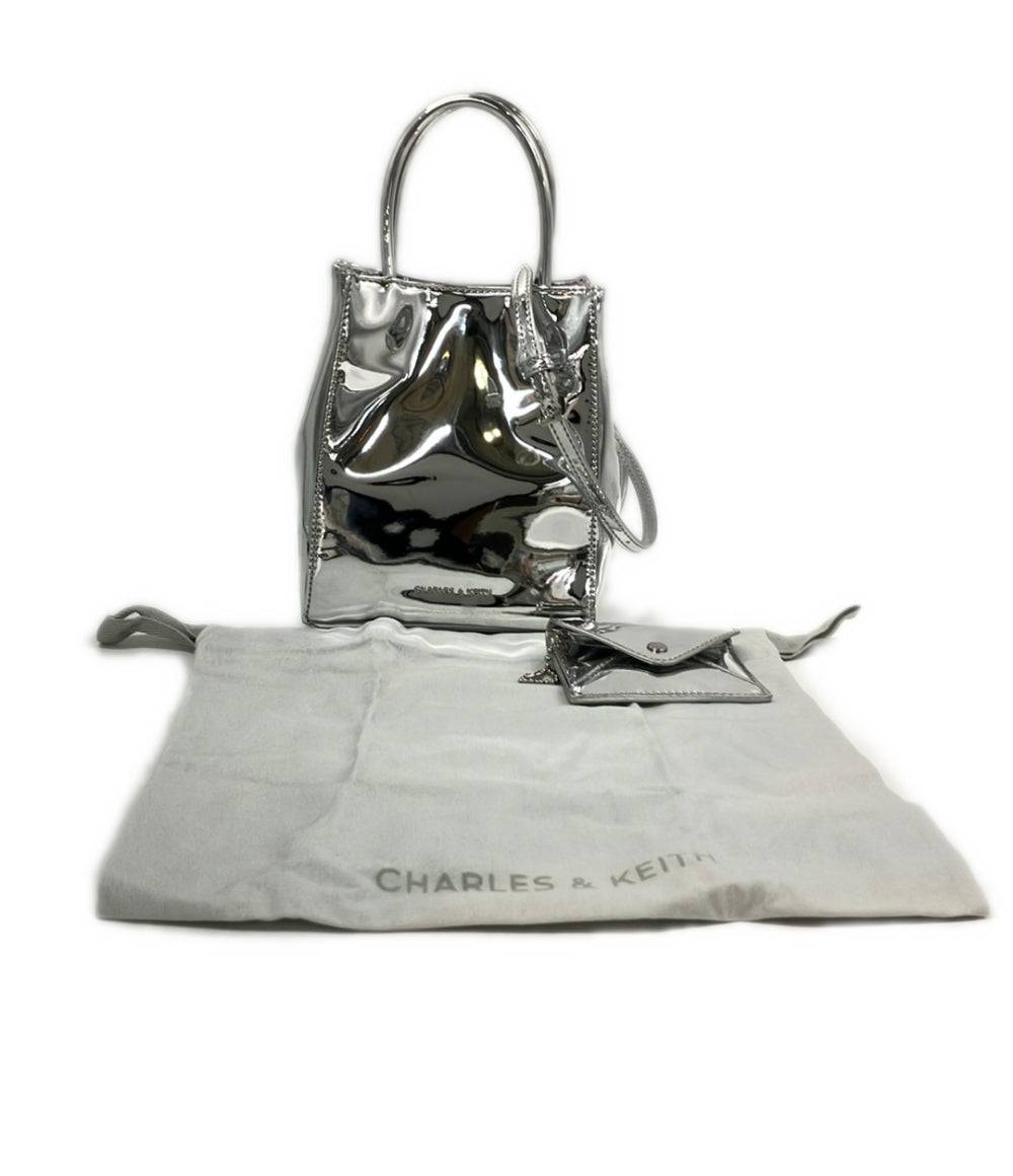 CHARLES&KEITH 2way ハンドバッグ ショルダーバッグ 斜め掛け レディース チャールズ＆キース