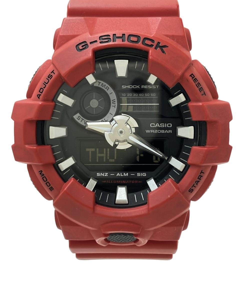 CASIO 腕時計 G-SHOCK クオーツ ブラック GA-700 メンズ カシオ
