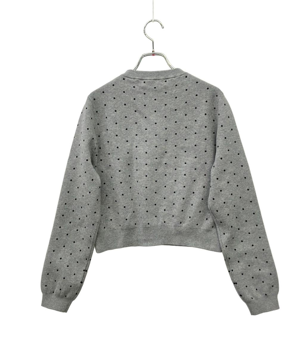 美品 CABaN 長袖カーディガン ドット レディース SIZE F (M) キャバン