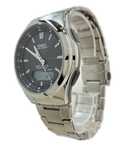 CASIO 腕時計 ソーラー ブラック WVA-M600 メンズ カシオ