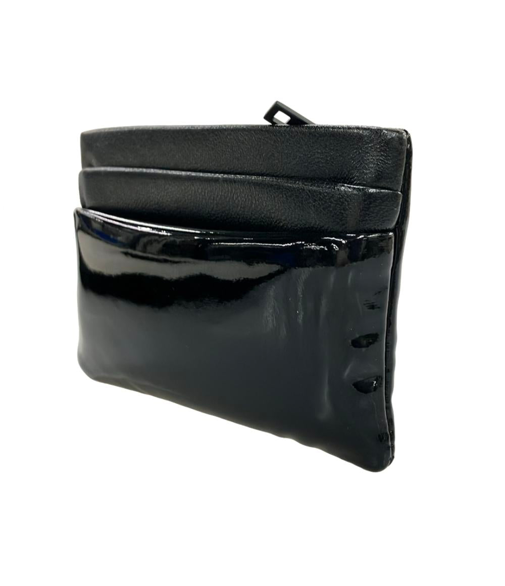 美品 SAINT LAURENT コインケース エナメル 777889 レディース サン