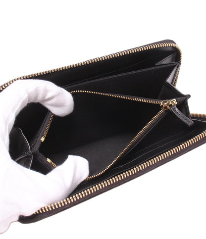 美品 FENDI ラウンドファスナー長財布×VERSACE フェンダーチェ 7M0210-AJJ3 レディース メンズ フェンディ