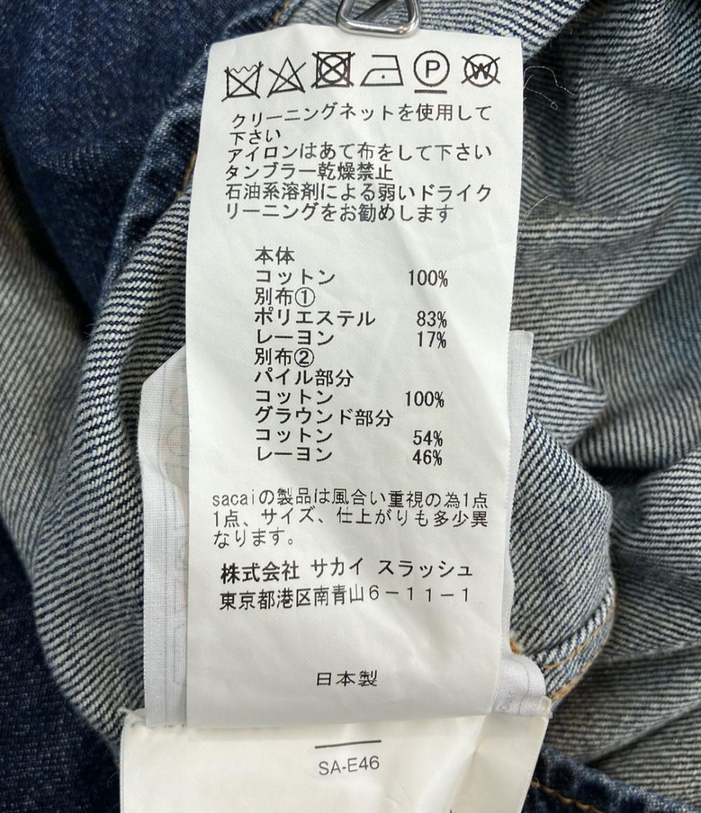 Sacai 長袖 デニムシャツ 17-0145M メンズ SIZE 2 サカイ