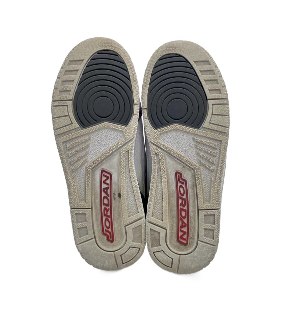 ナイキ ミドルカットスニーカー AIR JORDAN 3 RETRO SE-T DB4169-100 キッズ SIZE 23.5 (M) NIKE