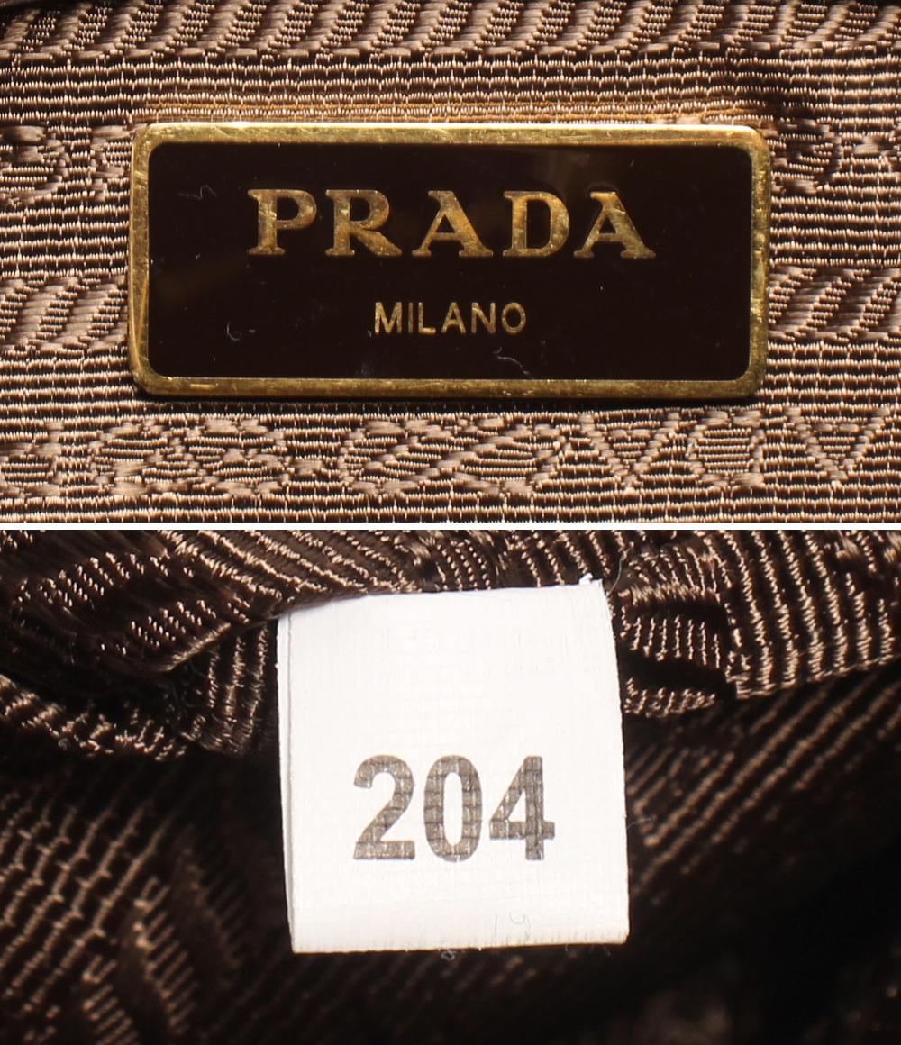 PRADA ショルダーバッグ 斜め掛け LOGO JACQUARD 1BH089 レディース プラダ