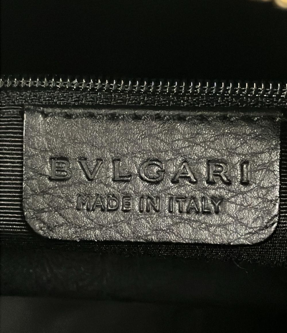 Bvlgari トートバッグ MAXILOGO ロゴマニア ハンドバッグ ロゴマニア レディース ブルガリ