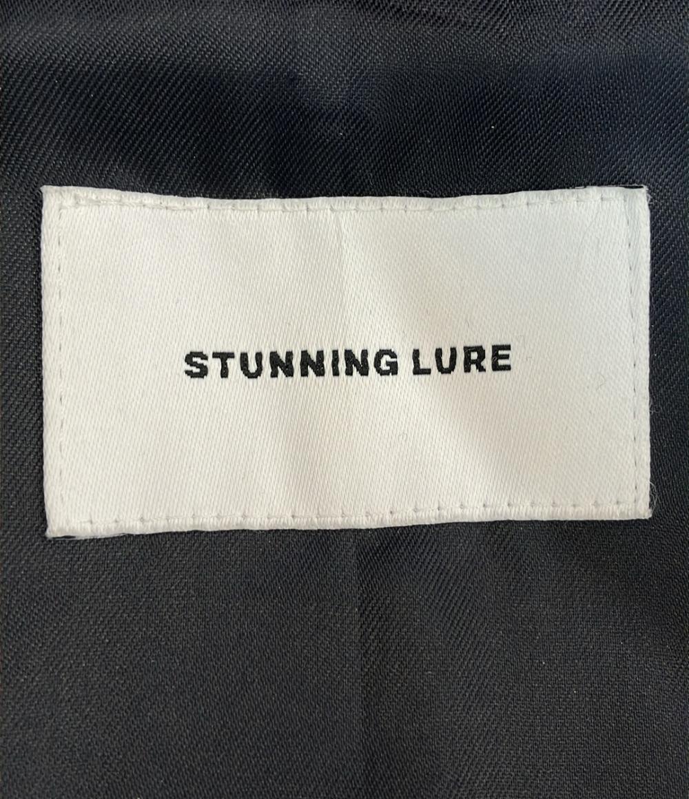 STUNNING LURE スプリットラグランロングコート レディース SIZE 1 スタニングルアー