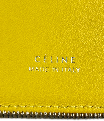 CELINE ラウンドファスナー二つ折り財布 レディース セリーヌ