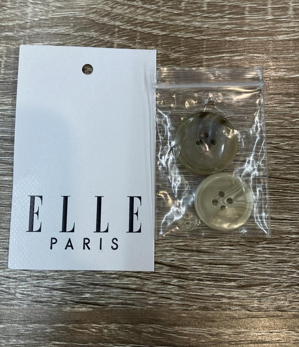 美品 エル チェスターコート 208490 レディース SIZE M ELLE