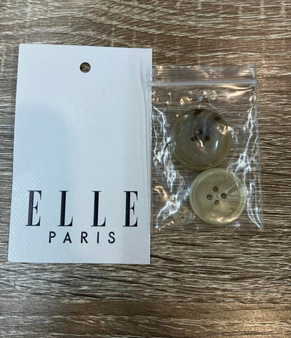 美品 エル チェスターコート 208490 レディース SIZE M ELLE