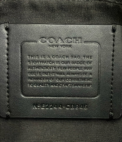 美品 COACH ショルダーバッグ 斜め掛け シグネチャー CB846 レディース コーチ