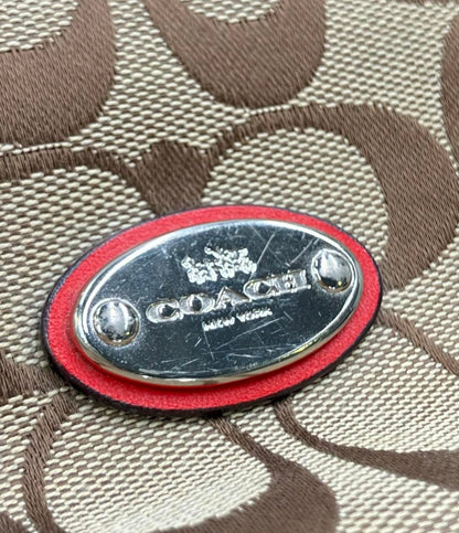 COACH 2way ショルダーバッグ 肩掛け 斜め掛け シグネチャー レディース コーチ