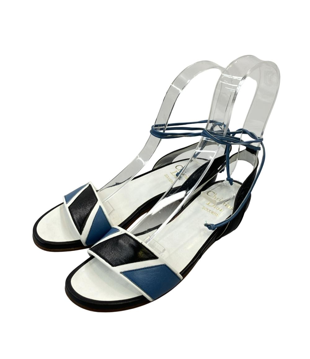 Christian Dior アンクルストラップサンダル レディース SIZE 4 1/2 クリスチャンディオール