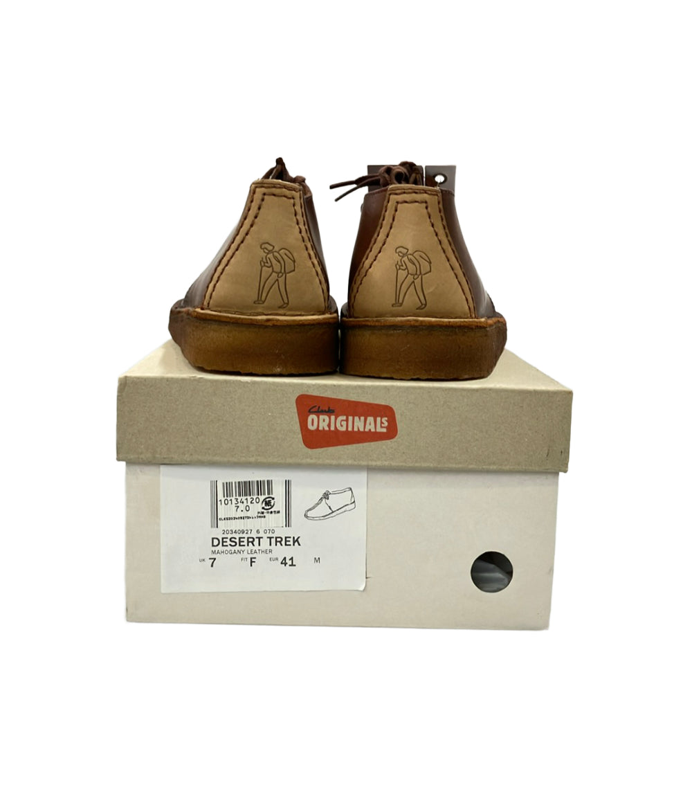 美品 Clarks チャッカブーツ デザート トレック メンズ SIZE 7 (25.5cm) クラークス