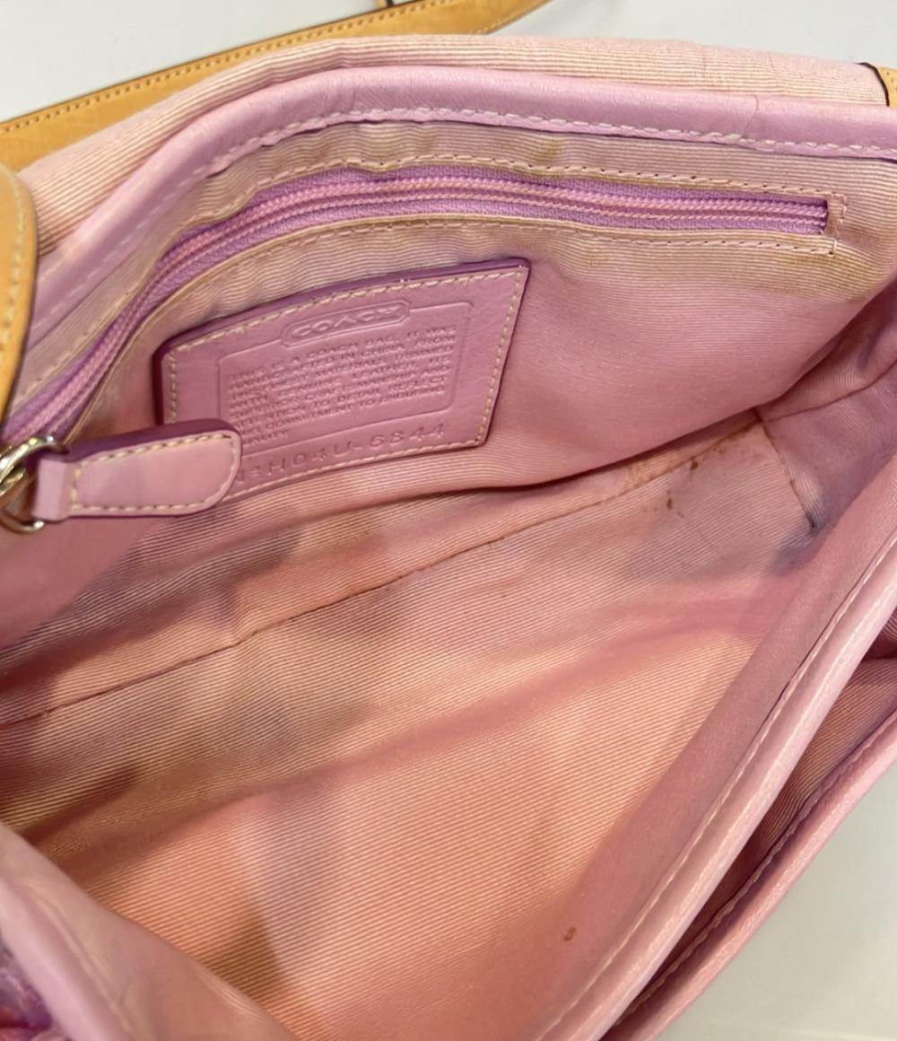 COACH ショルダーバッグ 斜め掛け シグネチャー 6844 レディース コーチ
