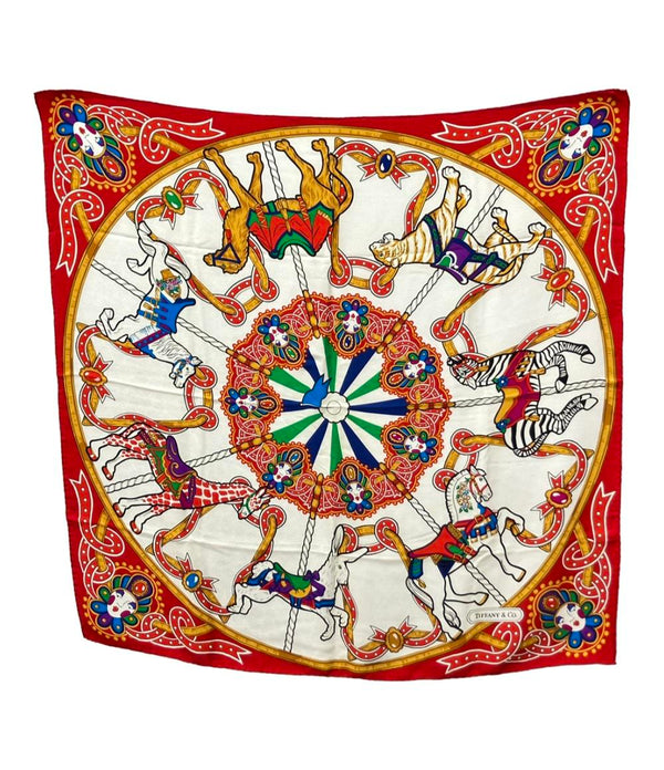 Tiffany & Co. シルクスカーフ Tiffany & Co. シルクスカーフ大小2枚