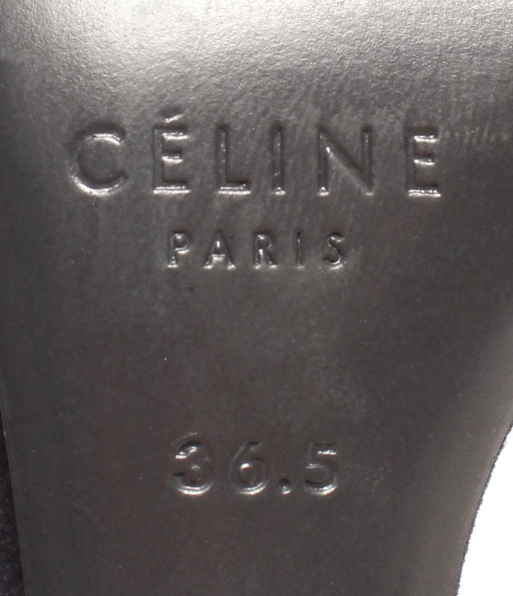 セリーヌ ポインテッドトゥパンプス ハイヒール レディース SIZE 36.5