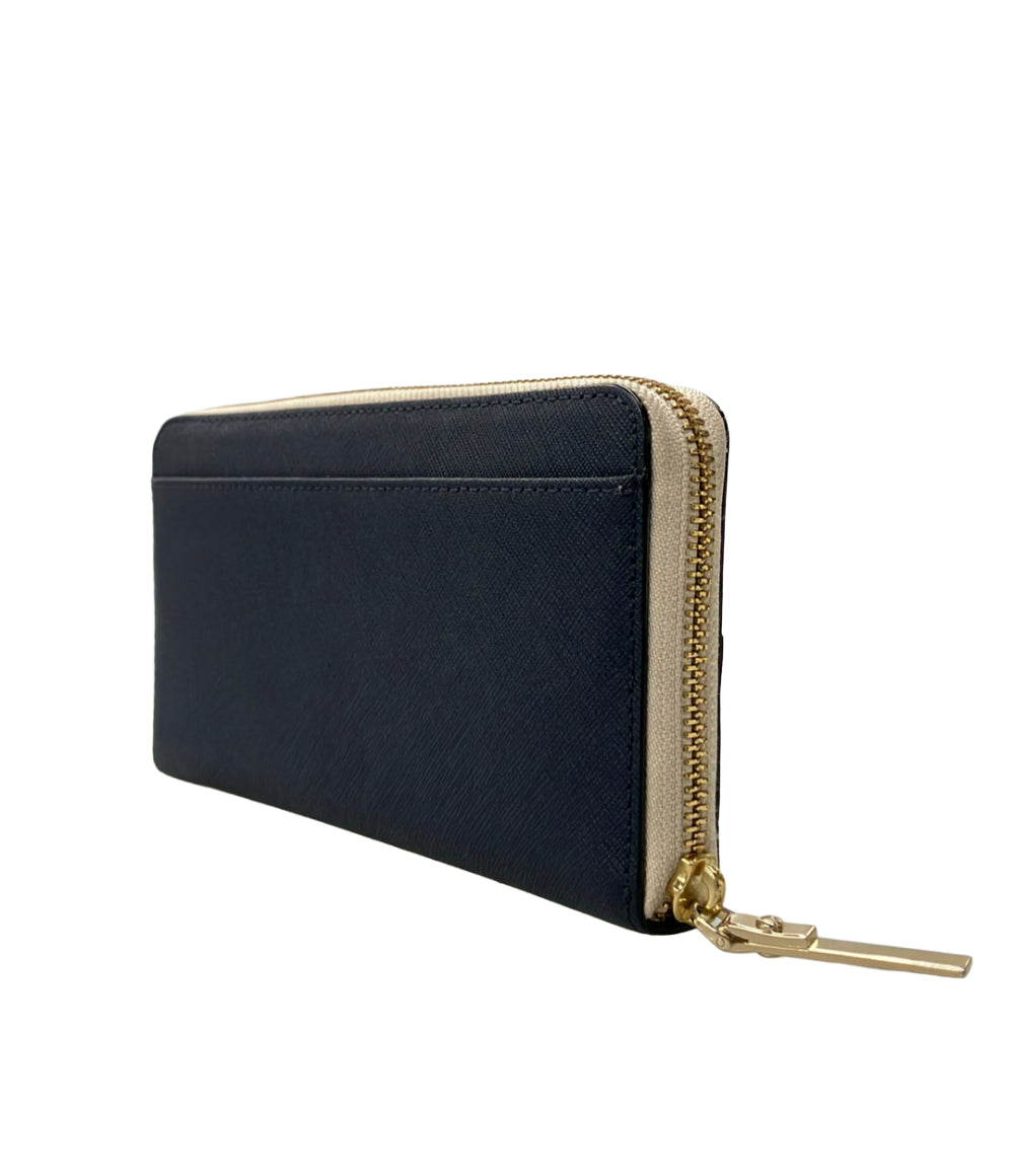 Kate Spade ラウンドファスナー長財布 レザー PWRU5073B レディース ケイトスペード
