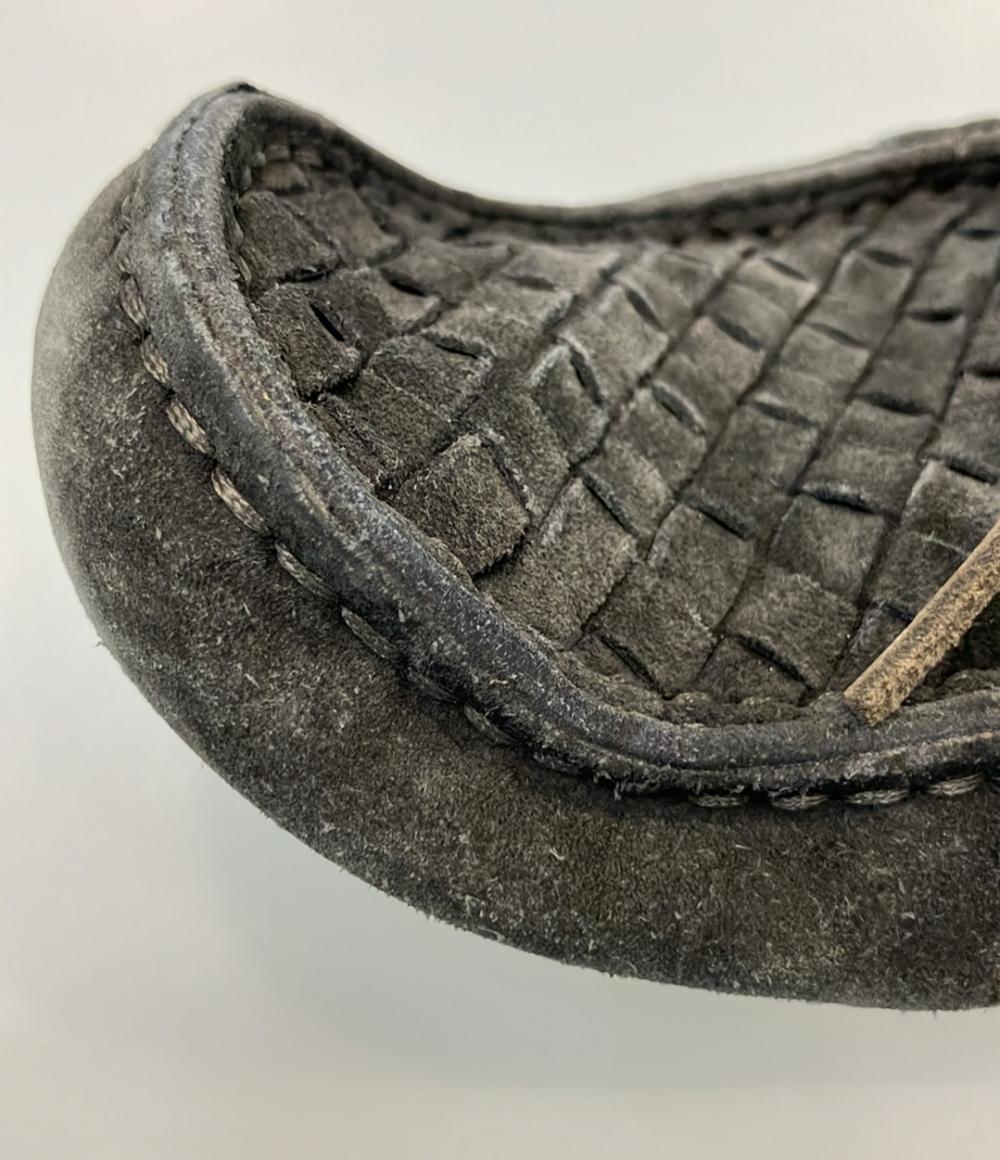 ボッテガ・ヴェネタ デッキシューズ イントレチャート メンズ SIZE 42 (L) BOTTEGA VENETA