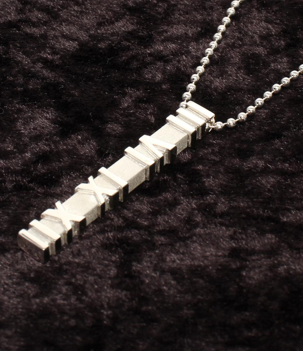 美品 ティファニー ネックレス SV925 アトラス バー ボールチェーン レディース TIFFANY&Co.