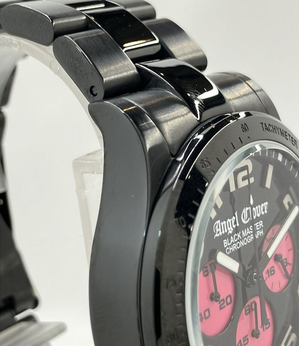Angel Clover 腕時計 クオーツ ブラック BM41 メンズ エンジェルクローバー