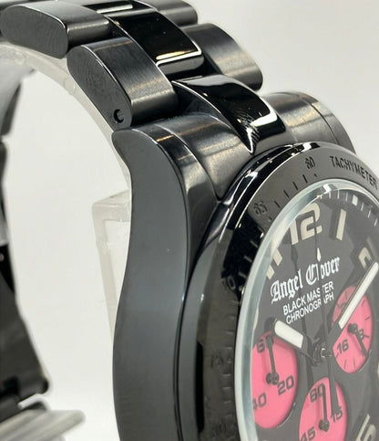 Angel Clover 腕時計 クオーツ ブラック BM41 メンズ エンジェルクローバー