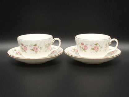 ミントン カップ＆ソーサー 2客セット ペア スプリングブーケ Minton