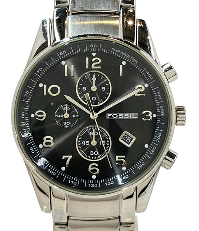 フォッシル 腕時計 クオーツ ブラック FS-4249 メンズ FOSSIL