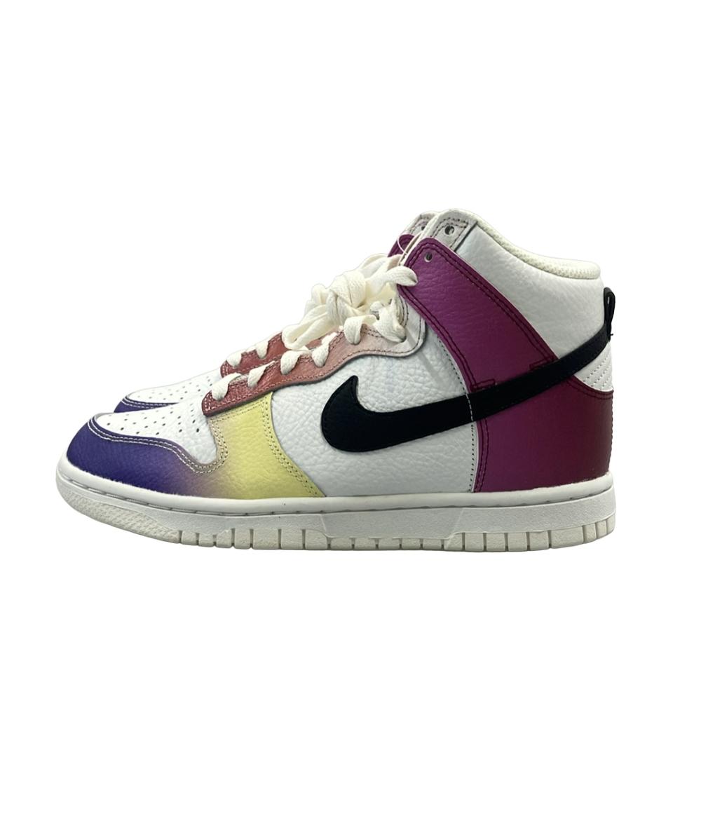 美品 NIKE ハイカットスニーカー WMNS DUNK HIGH FD0802-100 レディース SIZE 23.0 (M) ナイキ