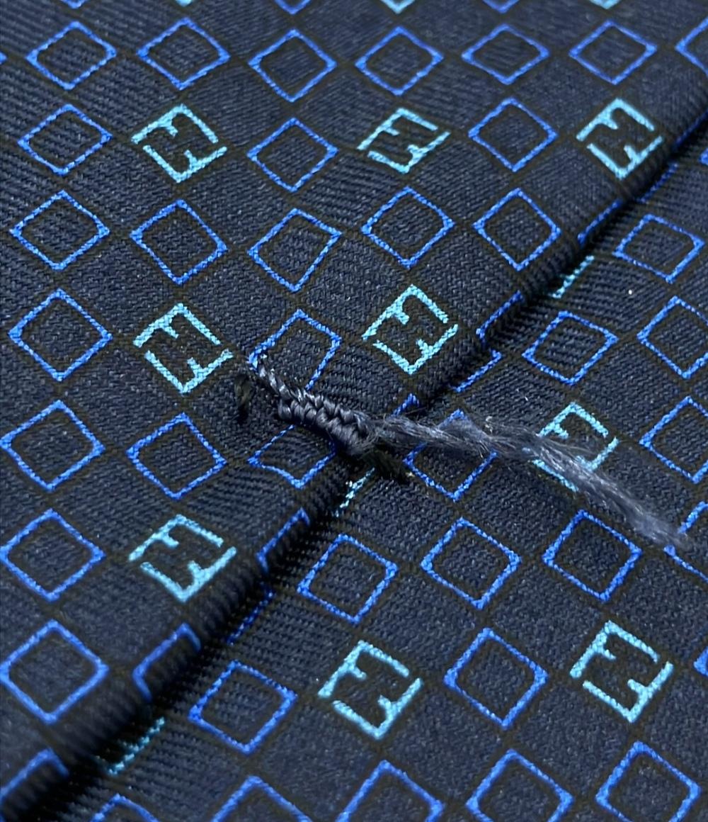 フェンディ ネクタイ シルク100% メンズ FENDI