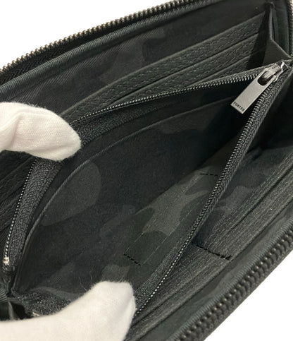 美品 PORTER ラウンドファスナー長財布 メンズ ポーター